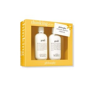 Philosophy Pure Grace Duo Shower Gel & Shampoo And Body Lotion 8 fl oz x 2